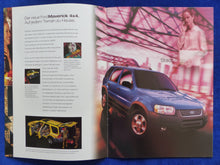 Lade das Bild in den Galerie-Viewer, Ford Maverick 4x4 MJ 2001 - Preview Prospekt Brochure 10.2000
