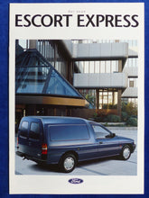 Lade das Bild in den Galerie-Viewer, Ford Escort Express MJ 1993 - Prospekt Brochure 09.1992
