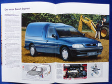 Lade das Bild in den Galerie-Viewer, Ford Escort Express MJ 1993 - Prospekt Brochure 09.1992
