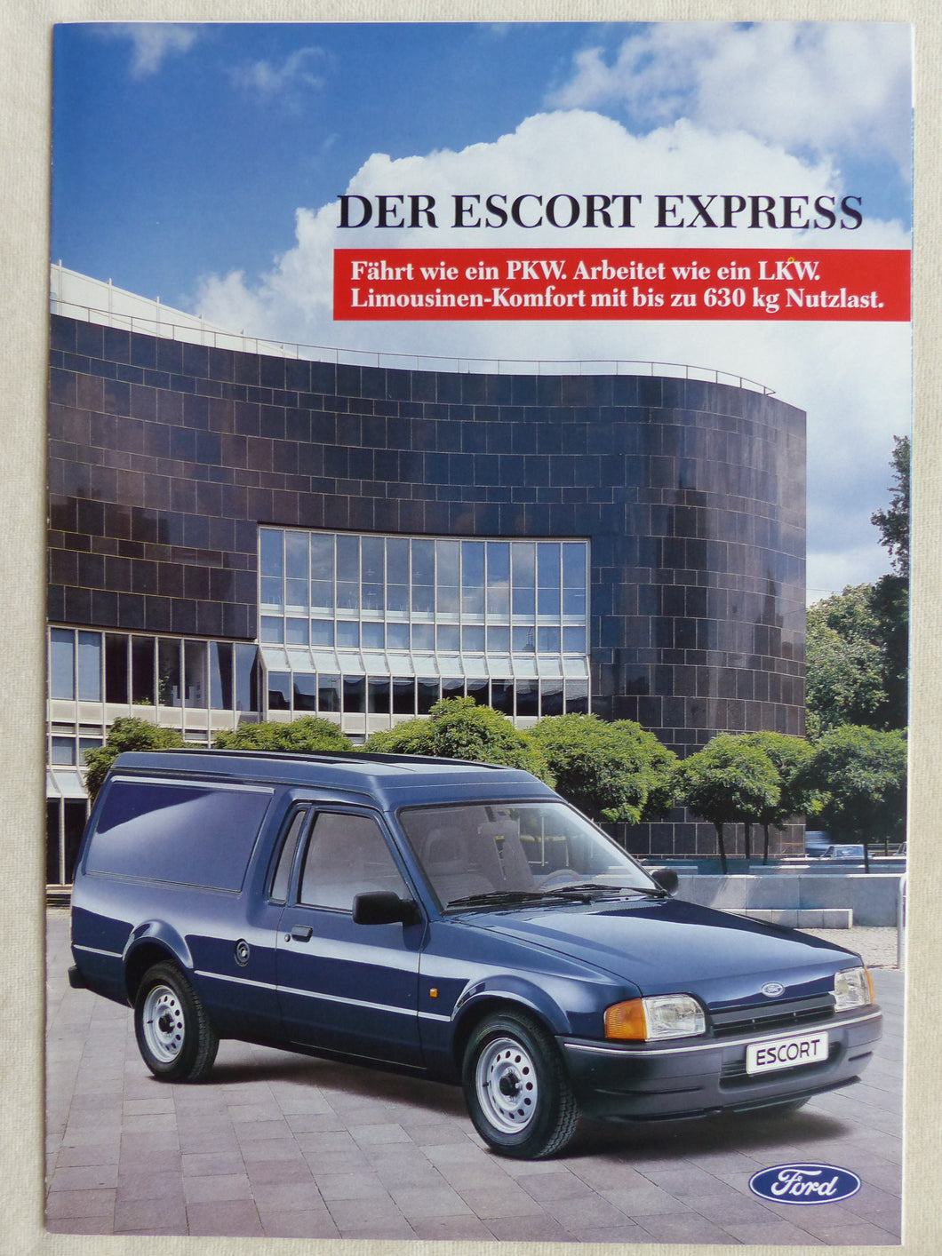 Ford Escort Express MJ 1989 - Prospekt Brochure 07.1988