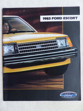 Lade das Bild in den Galerie-Viewer, Ford 1983 Escort - US-Prospekt Brochure 08.1982 USA
