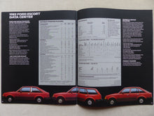 Lade das Bild in den Galerie-Viewer, Ford 1983 Escort - US-Prospekt Brochure 08.1982 USA
