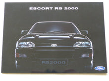 Lade das Bild in den Galerie-Viewer, Ford Escort RS 2000 MJ 1992 - Hochglanz Prospekt Brochure 08.1991
