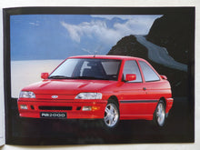 Lade das Bild in den Galerie-Viewer, Ford Escort RS 2000 MJ 1992 - Hochglanz Prospekt Brochure 08.1991
