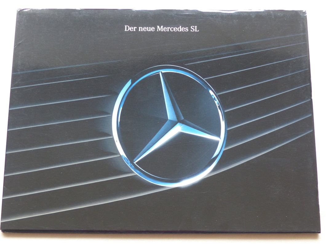 Mercedes-Benz SL 300 500 Roadster R129 - Hochglanz Prospekt Brochure 09.1989