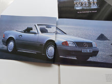 Lade das Bild in den Galerie-Viewer, Mercedes-Benz SL 300 500 Roadster R129 - Hochglanz Prospekt Brochure 09.1989
