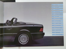 Lade das Bild in den Galerie-Viewer, Mercedes-Benz SL 300 500 Roadster R129 - Hochglanz Prospekt Brochure 09.1989

