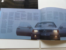 Lade das Bild in den Galerie-Viewer, Mercedes-Benz SL 300 500 Roadster R129 - Hochglanz Prospekt Brochure 09.1989
