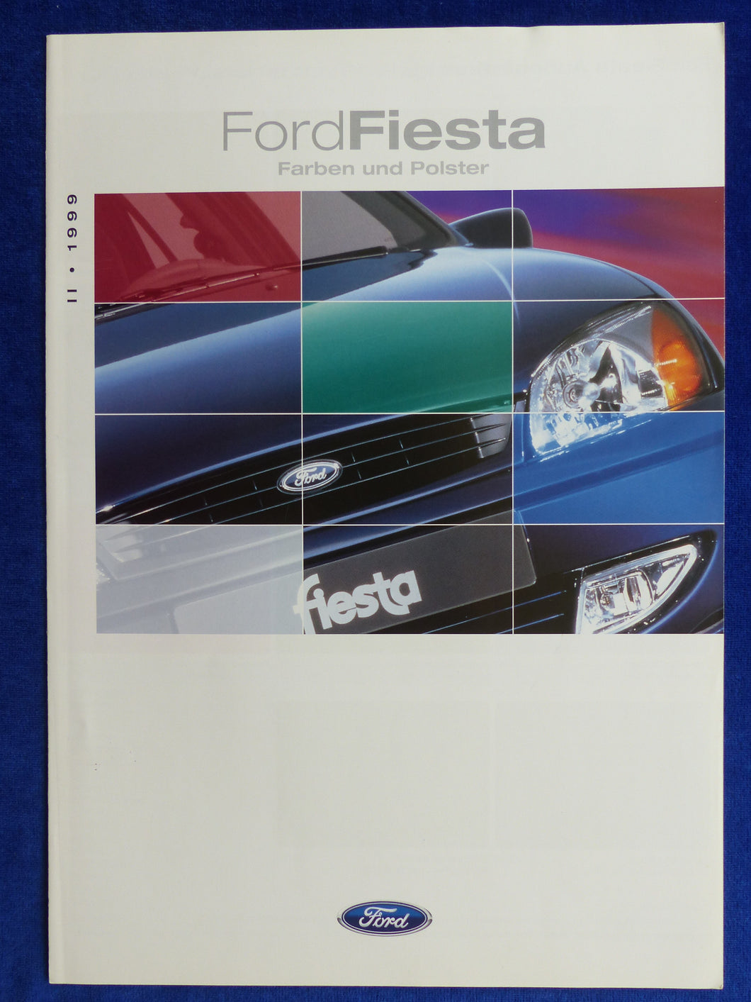 Ford Fiesta - Farben & Polster MJ 2000 - Prospekt Brochure 08.1999