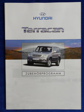 Lade das Bild in den Galerie-Viewer, Hyundai Terracan Zubehör MJ 2003 – Prospekt Brochure 07.2002
