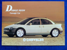 Lade das Bild in den Galerie-Viewer, Dodge Neon Concept Car - Prospekt Brochure 1991
