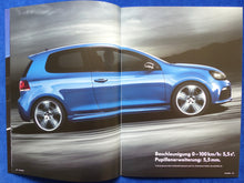Lade das Bild in den Galerie-Viewer, VW Golf R - Golf VI 2.0 Turbo 270 PS MJ 2011 - Prospekt + Preisliste 05.2010
