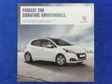 Lade das Bild in den Galerie-Viewer, Peugeot 208 Signature Sondermodell - Preisliste 2019 - Prospekt Brochure 07.2018
