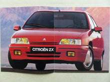 Lade das Bild in den Galerie-Viewer, Citroen ZX Reflex Avantage Aura Volcane MJ 1992 - Prospekt Brochure 05.1991
