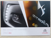 Lade das Bild in den Galerie-Viewer, Citroen DS3 DS 3 MJ 2011 - Prospekt Brochure + Preisliste 09.2010
