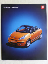 Lade das Bild in den Galerie-Viewer, Citroen C3 Pluriel - Prospekt Brochure 03.2004
