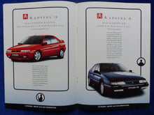Lade das Bild in den Galerie-Viewer, Citroen Programm 1997 - Saxo ZX Xantia XM Berlingo - Prospekt Brochure 10.1996
