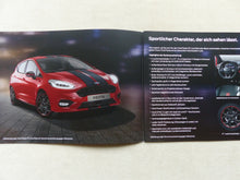 Lade das Bild in den Galerie-Viewer, Ford Fiesta ST-Line Red &amp; Black Sondermodelle - Prospekt Brochure 02.2019

