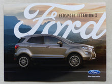 Lade das Bild in den Galerie-Viewer, Ford Ecosport Titanium X MJ 2019 - Prospekt Brochure 10.2018
