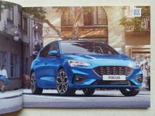 Lade das Bild in den Galerie-Viewer, Ford Focus ST-Line Active MJ 2019 - Prospekt Brochure + Preisliste 10.2018
