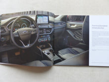 Lade das Bild in den Galerie-Viewer, Ford Focus ST-Line Active MJ 2019 - Prospekt Brochure + Preisliste 10.2018
