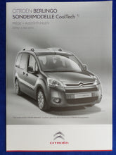 Lade das Bild in den Galerie-Viewer, Citroen Berlingo CoolTech - Preisliste MJ 2011 - Prospekt Brochure 07.2010
