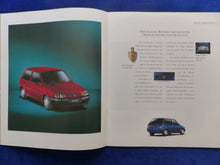 Lade das Bild in den Galerie-Viewer, Rover 100 111 Si 114 Cabrio - Prospekt Brochure + Preisliste 02.1995 Großformat
