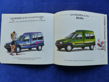 Lade das Bild in den Galerie-Viewer, Citroen C15 Familiale - Prospekt Brochure 04.1993

