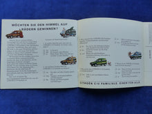Lade das Bild in den Galerie-Viewer, Citroen C15 Familiale - Prospekt Brochure 04.1993
