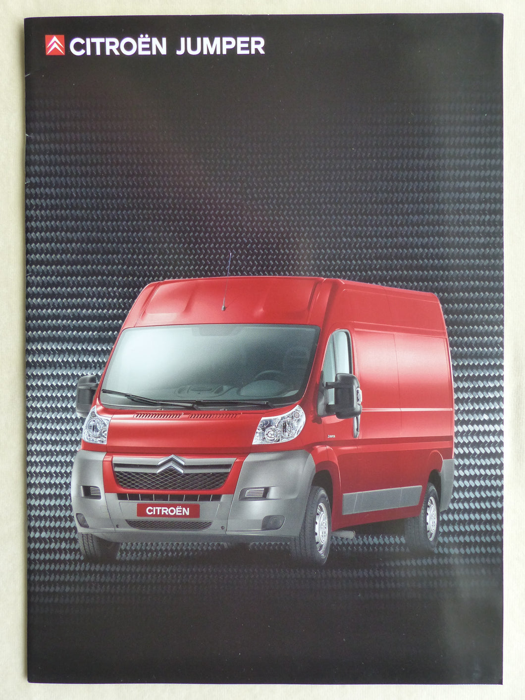 Citroen Jumper Kastenwagen MJ 2009 - Prospekt Brochure 08.2008