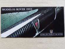 Lade das Bild in den Galerie-Viewer, Rover Modelos 1993 - 111 214 414 820 - Prospekt Brochure 1993 Portugal

