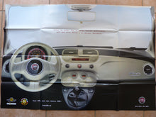 Lade das Bild in den Galerie-Viewer, Fiat 500 - Poster 98x67 cm - Prospekt Brochure 02.2008
