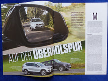 Lade das Bild in den Galerie-Viewer, Seat Ateca 1.4 vs BMW X1 - Vergleichstest - Sonderdruck AutoZeitung 22/2016
