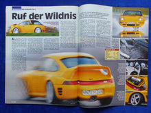 Lade das Bild in den Galerie-Viewer, RUF CTR 2 Porsche 911 Bi-Turbo Typ 993 - Auto Straßenverkehr Heft 01/1998
