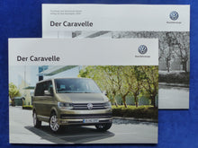 Lade das Bild in den Galerie-Viewer, VW Bus T6 Caravelle Edition MJ 2019 - Prospekt Brochure + Preisliste 01.2019
