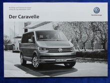 Lade das Bild in den Galerie-Viewer, VW Bus T6 Caravelle Edition MJ 2019 - Prospekt Brochure + Preisliste 01.2019
