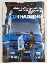 Lade das Bild in den Galerie-Viewer, Mercedes-Benz LKW Eco-Training im Actros - Prospekt Brochure 03.1997
