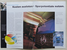 Lade das Bild in den Galerie-Viewer, Mercedes-Benz LKW Eco-Training im Actros - Prospekt Brochure 03.1997
