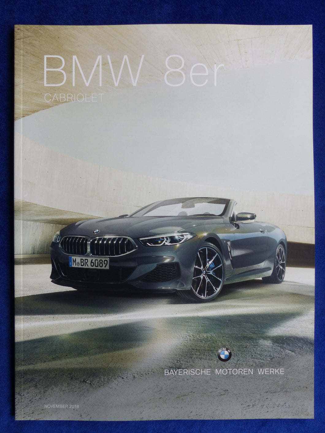 BMW 8er Cabrio M850i Typ G14 MJ 2019 - Prospekt Preisliste Brochure 11.2018