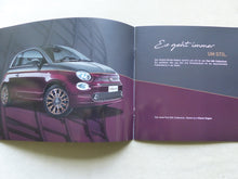 Lade das Bild in den Galerie-Viewer, Fiat 500 Collezione Sondermodell MJ 2019 - Hochglanz Prospekt Brochure 11.2018
