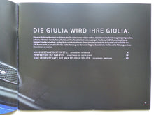 Lade das Bild in den Galerie-Viewer, Alfa Romeo Giulia - Zubehör MJ 2019 - Prospekt Brochure 07.2018
