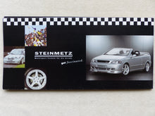 Lade das Bild in den Galerie-Viewer, Steinmetz Tuning Opel Corsa Astra Omega Vectra Calibra Tigra - Prospekt Brochure
