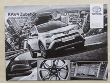 Lade das Bild in den Galerie-Viewer, Toyota RAV4 Zubehör MJ 2016 - Prospekt Brochure + Preisliste 01.2016
