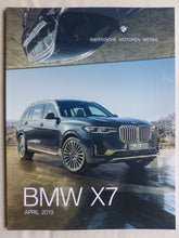 Lade das Bild in den Galerie-Viewer, BMW X7 xDrive 40i M50d Typ G07 MJ 2019 - Prospekt Brochure 04.2019
