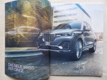 Lade das Bild in den Galerie-Viewer, BMW X7 xDrive 40i M50d Typ G07 MJ 2019 - Prospekt Brochure 04.2019
