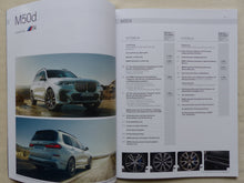 Lade das Bild in den Galerie-Viewer, BMW X7 xDrive 40i M50d Typ G07 MJ 2019 - Prospekt Brochure 04.2019

