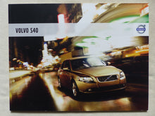 Lade das Bild in den Galerie-Viewer, Volvo S40 T5 AWD R-Design MJ 2008 - Prospekt Brochure 09.2007
