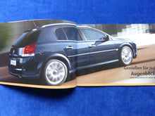 Lade das Bild in den Galerie-Viewer, Opel Signum Edition Sport Cosmo OPC-Line - Prospekt Brochure 01.2007
