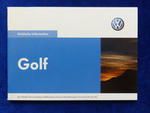 Lade das Bild in den Galerie-Viewer, VW Golf Verkäufer-Information intern Vorteile 2009 - Prospekt Brochure 08.2008
