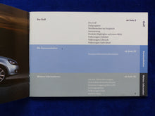 Lade das Bild in den Galerie-Viewer, VW Golf Verkäufer-Information intern Vorteile 2009 - Prospekt Brochure 08.2008
